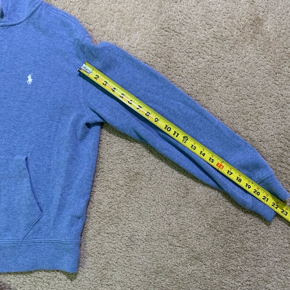 Ralph Lauren Polo Zip Sweater W/ Hood. Medium - Picture 4 of 6